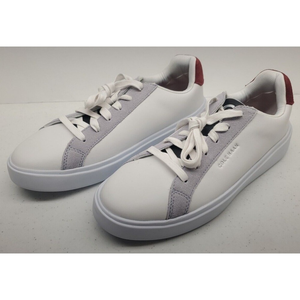 Cole Haan Women's GC Daily Lace Up Sneakers Sz 7B Ivory/Syrah W29127 New! - Picture 3 of 10